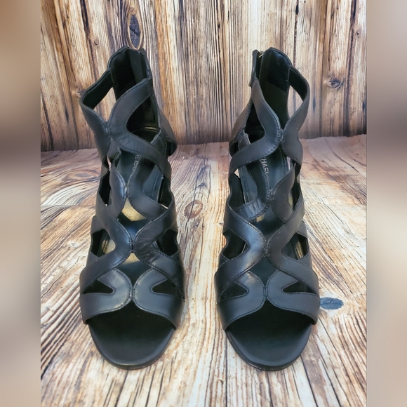 NEW MICHAEL KORS ANNALEE STRAPPY LEATHER SANDAL - Picture 3 of 10